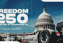 Presidential Announcement of Freedom 250 Grand Prix of Washington, D.C.