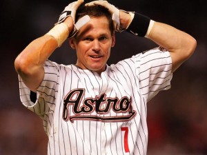 Craig Biggio received 68.2% of the vote in his first try on the Hall of Fame ballot. 