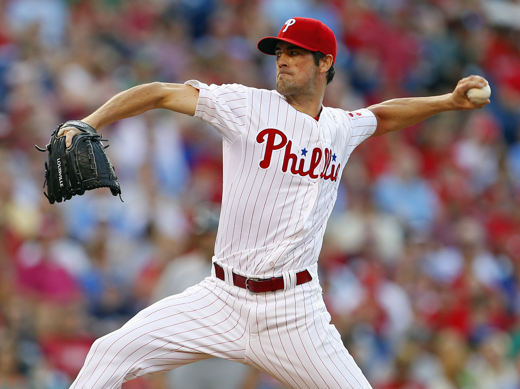 Phillies want three prospects for Cole Hamels
