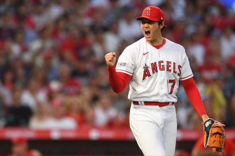 Ohtani strikes out 13 in no decision