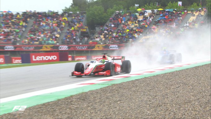 Frederik Vesti wins F2 Barcelona Sprint Race, Full Results