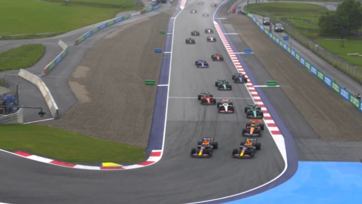 Max Verstappen wins Austria Sprint Race, full results