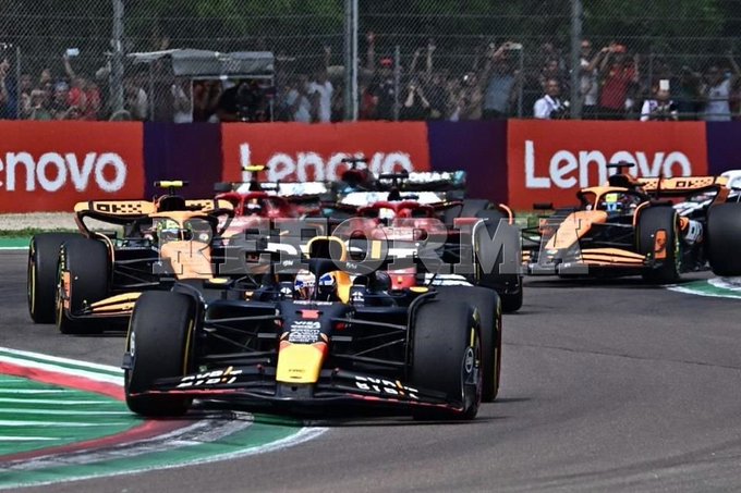 Verstappen holds off Norris at Imola, Emilia-Romagna Results