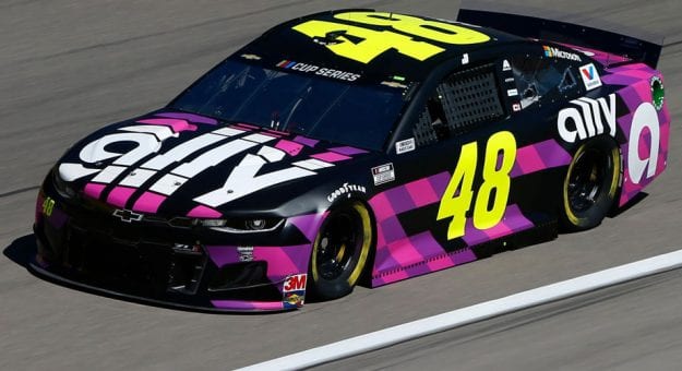 Jimmie Johnson fastest in final practice at Las Vegas