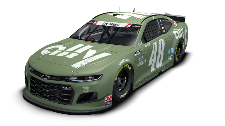 No. 48 Ally military tribute scheme unveiled for 600-mile race at Charlotte