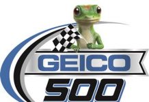 GEICO 500 delayed until Monday