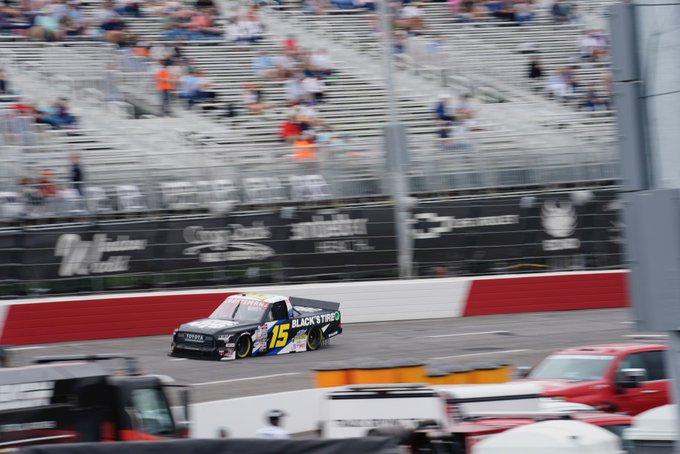 Tanner Gray wins Truck Series pole, Charlotte starting lineup