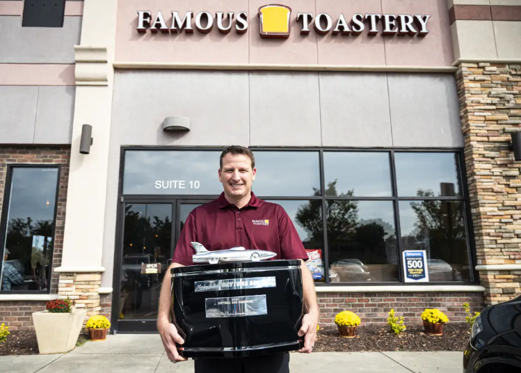 Famous Toastery extends sponsorship of Michael McDowell