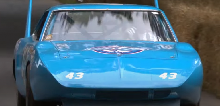 Kyle Petty drives fathers iconic Plymouth at Goodwood Festival of Speed