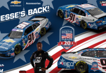 Jesse Iwuji Returns to NASCAR Xfinity Series at Talladega with Patriotic No. 91 Chevrolet