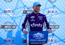 Reddick Leads 23XI Front-Row Sweep at Darlington