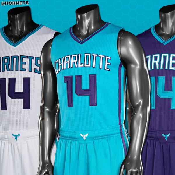 Charlotte Hornets reveal new uniforms (Photo)