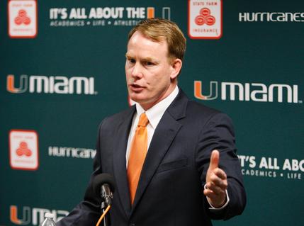 Shawn Eichorst resigns as Miami Hurricanes athletic director