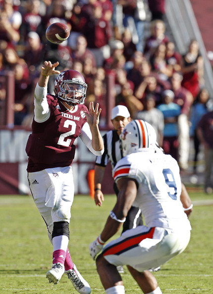 Johnny Maziel injures shoulder, returns as A&M loses to Auburn