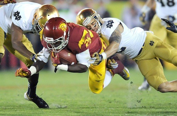 USC Trojans vs. Notre Dame Fighting Irish: Odds, Point Spread, Over/Under and tv info