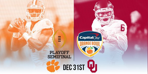 Oklahoma Sooners vs. Clemson Tigers: Betting ods, point spread and tv streaming