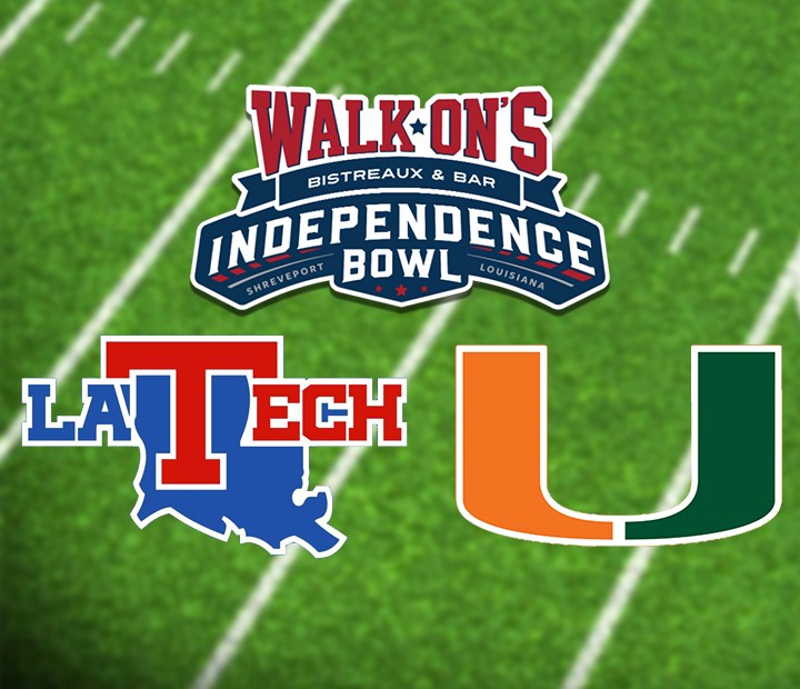 Louisiana Tech vs. Miami: Independence Bowl betting odds, point spread, viewing info