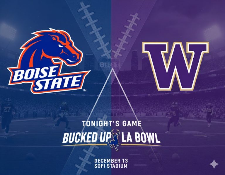 Bucked Up LA Bowl: Boise State vs. Washington odds, point spread over/under