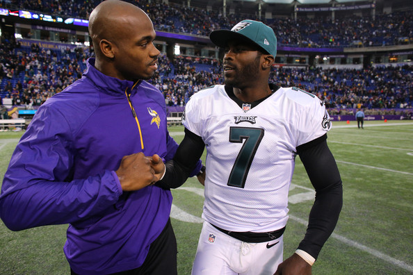 Adrian Peterson wants Vikings to sign Michael Vick