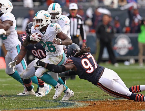 Dolphins RB Lamar Miller diagnosed with sprained AC joint