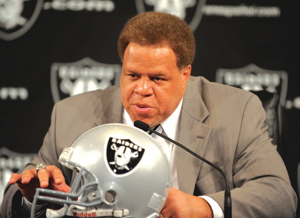 NFL: Oakland Raiders-Reggie McKenzie Press Conference