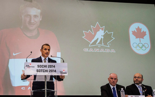 Canada released 2014 Olympic Hockey Roster