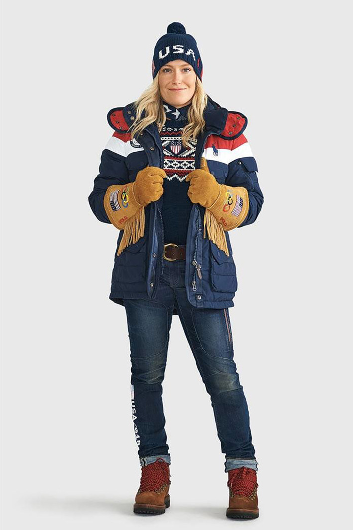 USA Olympic Outfits by Nike and Ralph Lauren feature warmth and the west (Photos)