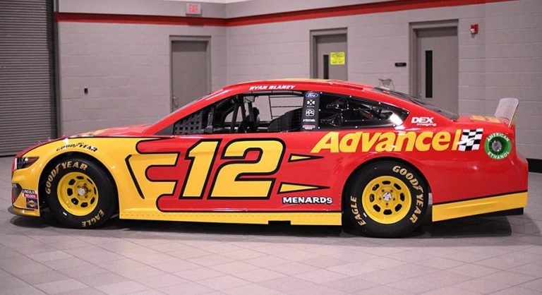 Advance Auto Parts sponsoring Blaney in 2020