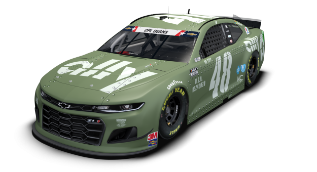 Ally Racing honors military with new paint scheme, USO donation