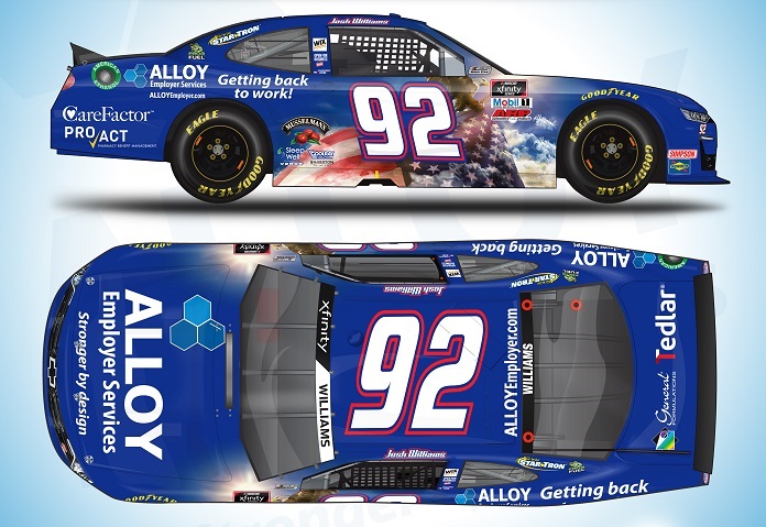 Alloy Employer Services to sponsor Josh Williams At Indianapolis