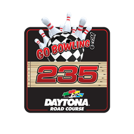 Harvick on pole, Starting lineup for Go Bowling 235 at Daytona Road Course