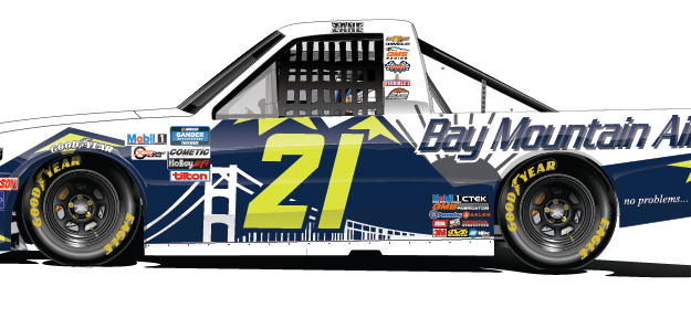 Bay Mountain Air joins Zane Smith at Michigan International Speedway for Friday’s Truck race