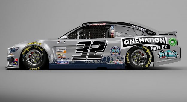 OneNation Coffee joins Go Fas Racing at Charlotte