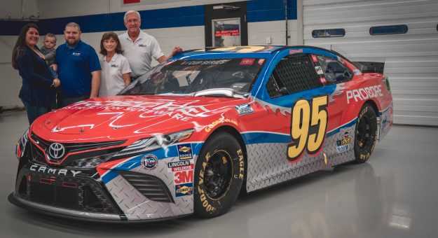 Special paint scheme for Leavine Family Racing at Texas