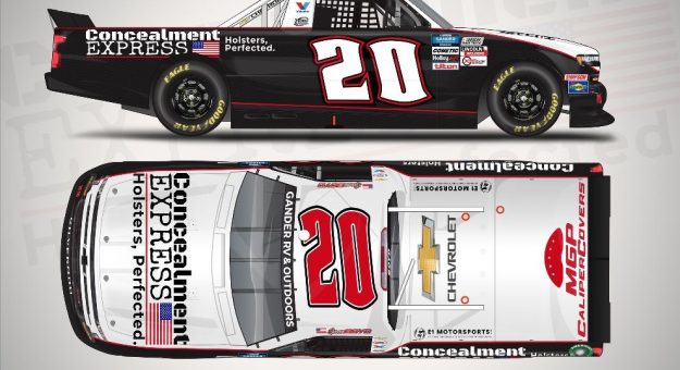 Holster Company Concealment Express to sponsor Spencer Boyd at Kansas Speedway