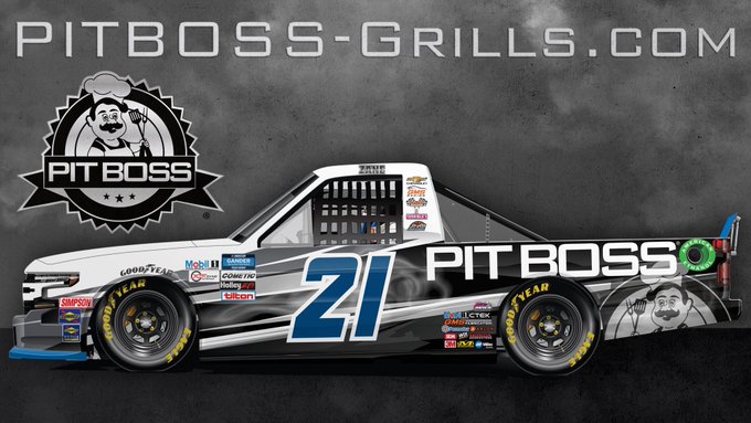 Pit Boss Grills to sponsor Zane Smith in Truck race at Texas Motor Speedway