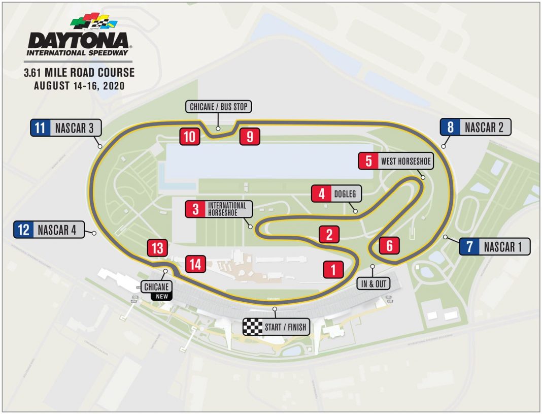NASCAR Weekend Schedule: Daytona Road Course, start times and viewing