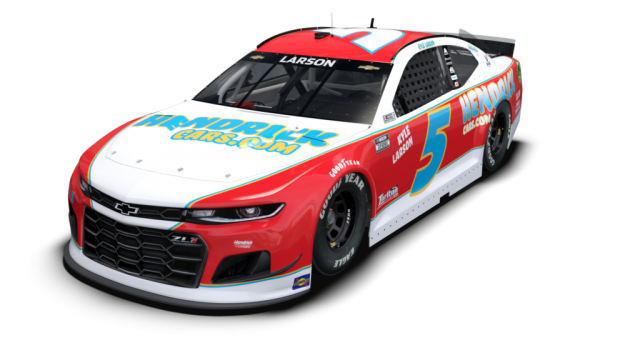 Kyle Larson’s Darlington scheme is a throwback to his first race car