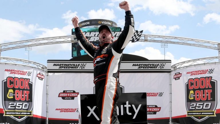 Josh Berry wins first Xfinity Series race, Martinsville results