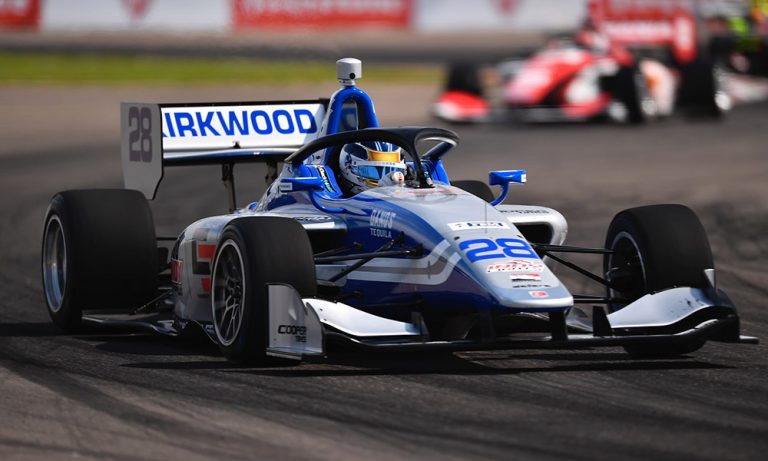 Kyle Kirkwood sweeps Indy Lights events at Belle Isle, Race 2 Results