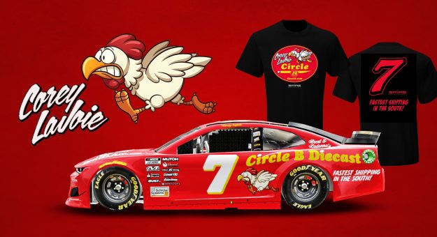 Spire Motorsports, Corey LaJoie partner with Circle B Diecast for “Stroker Ace” tribute car at Kansas