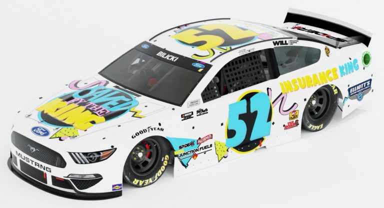 Bilicki driving Saved By the Bell inspired scheme at Indy
