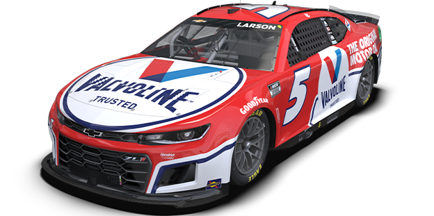 Kyle Larson driving Valvoline colors for first time this season at Phoenix