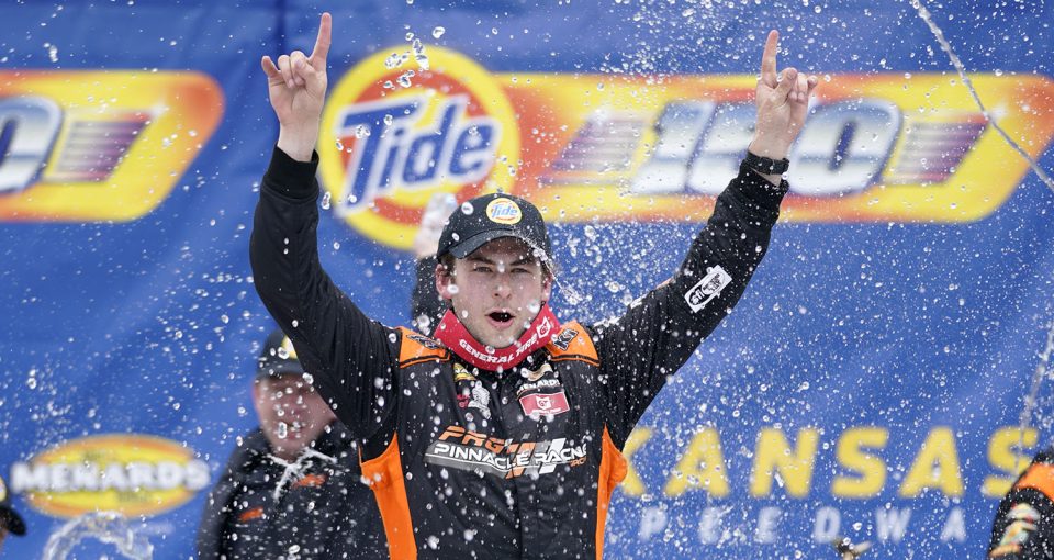 Connor Mosack wins Tide 150 at Kansas Speedway, ARCA Results