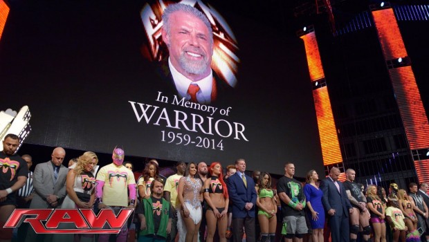 Watch: WWE pays tribute to Ultimate Warrior on RAW