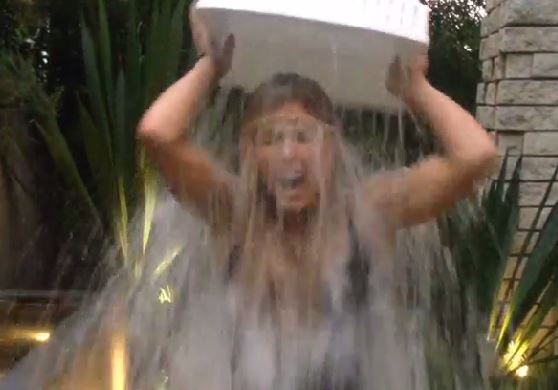 Torrie Wilson takes ALS Ice Bucket Challenge (Video)
