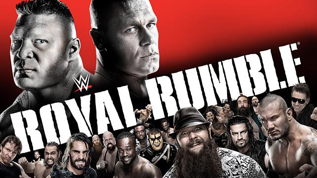 Royal Rumble 2015 Full event card and all 30 entrants