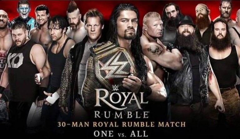 WWE Royal Rumble 2016 Full Match Card